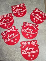 Onderzetters voor Kerstmis, Verzenden, Zo goed als nieuw, Glas of Kopje