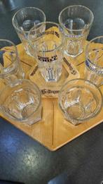 Dienblad in Hoegaarden, Ophalen of Verzenden, Gebruikt, Overige vormen, Hout