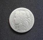 1 peseta 1880 Peru, Ophalen of Verzenden, Zuid-Amerika, Setje, Zilver