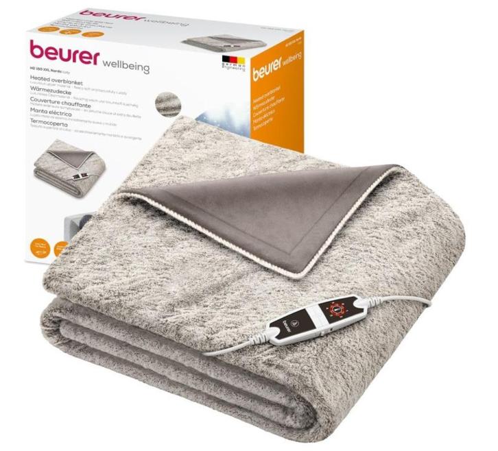 Сouverture chauffante électrique 200 x 150 cm, Huis en Inrichting, Woonaccessoires | Plaids en Woondekens, Zo goed als nieuw, Ophalen