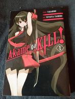 Manga akame ga kill 1, Boeken, Strips | Comics, Eén comic, Ophalen of Verzenden, Zo goed als nieuw, Japan (Manga)