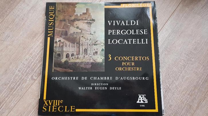 LP Vivaldi / Pergolese / Locatelli, CD & DVD, Vinyles | Classique, Utilisé, 12 pouces, Enlèvement ou Envoi