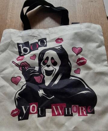 Totebag ghostface beschikbaar voor biedingen