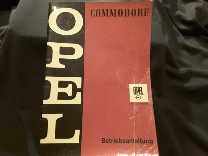 Handleiding Opel Commodore, 1967, Duitstalig., Auto diversen, Handleidingen en Instructieboekjes, Ophalen of Verzenden