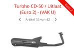 GEZOCHT !!! Uitlaat Turbho CD-50  REGIO DE KEMPEN, Comme neuf, Enlèvement ou Envoi