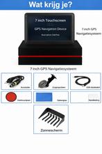 7” Android Dashcam GPS Tablet – Camper & Auto Navigatie-TMC, Neuf, Info@drktech.be, Enlèvement ou Envoi, Oosterwennel 35 Genk