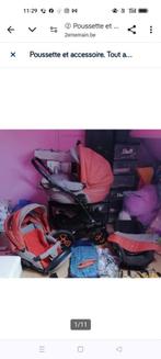 Poussette et accessoire. Tout ansemble. Bruxelles anderlecht, Kinderen en Baby's, Kinderwagens en Combinaties, Ophalen, Gebruikt