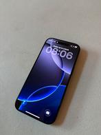 iphone 16 Pro 128GB Black als nieuw met doos, IPhone 16 Pro, 128 GB, Zwart, Ophalen of Verzenden