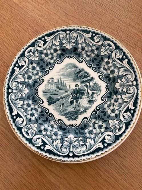 Bord blauw aardewerk - Sociéte Ceramique Maestricht, Antiek en Kunst, Antiek | Keramiek en Aardewerk, Ophalen