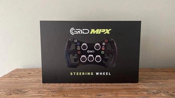 Grid MPX Stuur / Wheel, Computers en Software, Joysticks, Zo goed als nieuw, Ophalen of Verzenden