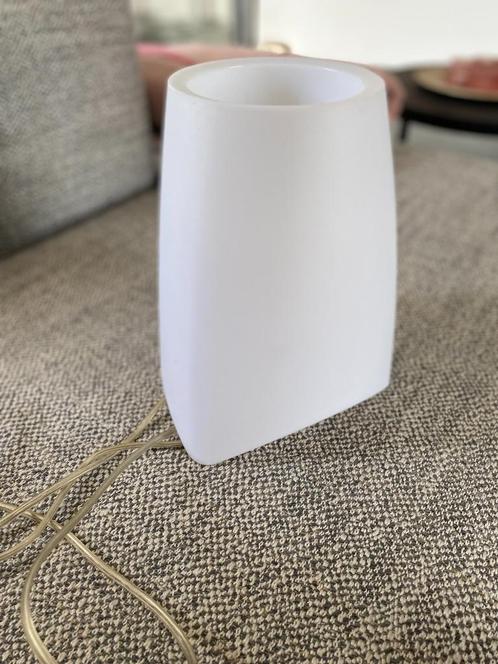 Koziol Mood tafellamp en Wandklok B&W Dancer, Huis en Inrichting, Lampen | Tafellampen, Zo goed als nieuw, Minder dan 50 cm, Kunststof