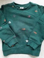 Kinderkleding: donkergroene trui - 98/104 cm, Ophalen, Gebruikt, Hema, Trui of Vest