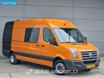 Volkswagen Crafter 136pk L3H2 Dubbel Cabine Dubbellucht Airc, Autos, 2461 cm³, 5 places, Automatique, Tissu