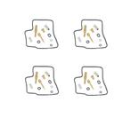 4x Pakkingset Honda NT650 VF1000F VF1100C Revisieset, Motoren, Verzenden, Nieuw