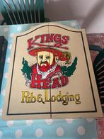 Dartskast met bord kingzhead, Ophalen, Gebruikt, Dartbord