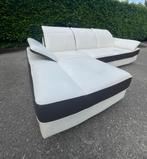 GRATIS LEVERING HEEL BE Chateau d'Ax Echt Leer Hoekbank, Hoekbank, 300 cm of meer, Leer, Ophalen of Verzenden