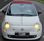 *** Fiat 500 - 1.2i - Cabrio - Cabrio - Pdc - Garantie***, Euro 5, 1242 cc, Cabriolet, Leder en Stof