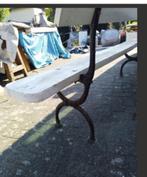 OUDE FRANSE TUINBANK  + PARK TUINBANK, Tuin en Terras, Tuinbanken, Ophalen of Verzenden, Gebruikt, Metaal