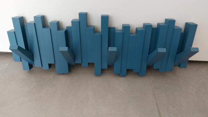 Umbra Sticks kapstok mist blauw, Huis en Inrichting, Woonaccessoires | Kapstokken, Zo goed als nieuw, Wandkapstok, Minder dan 100 cm
