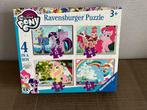 Puzzel Ravensburger My Little Pony 4 puzzels, Comme neuf, Enlèvement ou Envoi