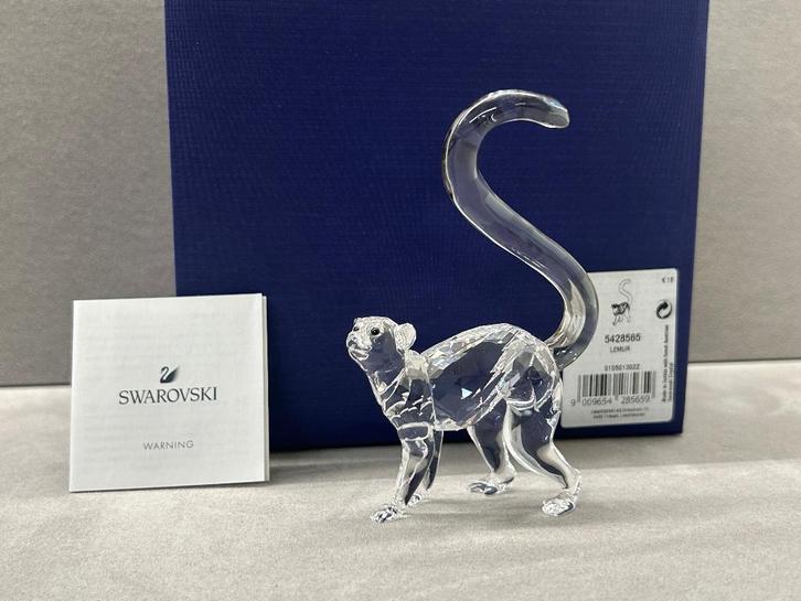 Swarovski Ringstaartmaki, Collections, Swarovski, Neuf, Figurine, Enlèvement ou Envoi