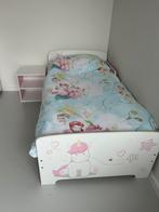 Peuterbed Unicorn + nachtkastje +toebehoren (perfecte staat), Kinderen en Baby's, 140 tot 160 cm, Zo goed als nieuw, 70 tot 85 cm