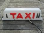 Vintage: oud TAXI-lichtbord!, Verzamelen, Reclamebord, Gebruikt, Ophalen of Verzenden