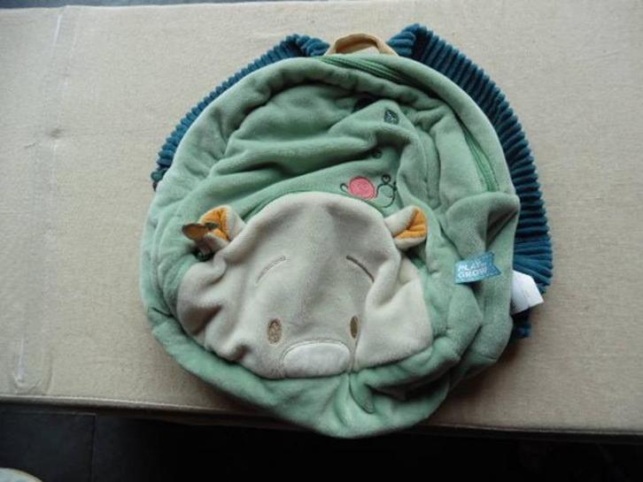 Cartable Noukies, Handtassen en Accessoires, Tassen | Schooltassen, Zo goed als nieuw, Rugtas, Groen, Ophalen of Verzenden