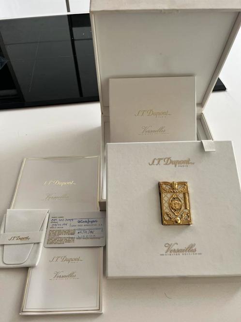 Briquet S.T. Dupont Versailles – Édition Limitée – Collector, Verzamelen, Rookartikelen, Aanstekers en Luciferdoosjes, Zo goed als nieuw