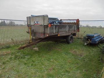 Mest-kipwagen  Heywang  5 ton   met papieren, Enlèvement ou Envoi, Utilisé