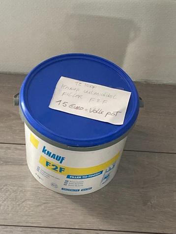 Vulmiddel voor gipsplaten, Ophalen, Nieuw