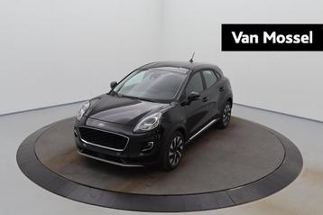 Ford Puma Titanium - Automaat - Winterpack - Carplay, Auto's, Stof, Euro 6, 1226 kg, Zwart
