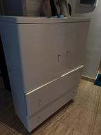 URGENT - Armoire blanche – à réparer – départ rapide, Maison & Meubles, Armoires | Armoires à chaussures, Enlèvement, Utilisé