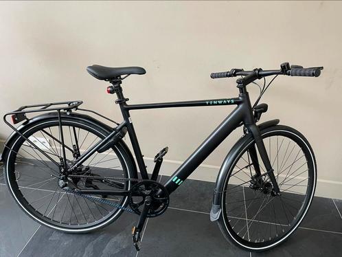 Strakke en lichte elektrische stadsfiets Tenways, Fietsen en Brommers, Fietsen | Heren | Sportfietsen en Toerfietsen, Zo goed als nieuw