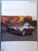 Honda S2000 S2K S 2000 2003 Brochure, Boeken, Auto's | Folders en Tijdschriften, Ophalen of Verzenden, Honda