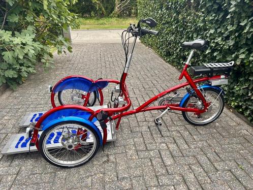 rolstoelfiets Veloplus Van Raam met garantie, Fietsen en Brommers, Elektrische fietsen, Zo goed als nieuw, Overige merken, Ophalen