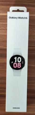 Samsung Galaxy Watch5 Zilver 44mm (Nieuw), Nieuw, Android, Samsung, Hartslag