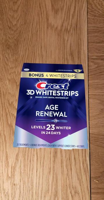 Volle doos CREST 3D whitestrips 23 levels whiter origineel beschikbaar voor biedingen