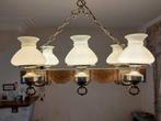 luster, kroonluchter, Huis en Inrichting, Lampen | Kroonluchters, Ophalen, Zo goed als nieuw, Hout