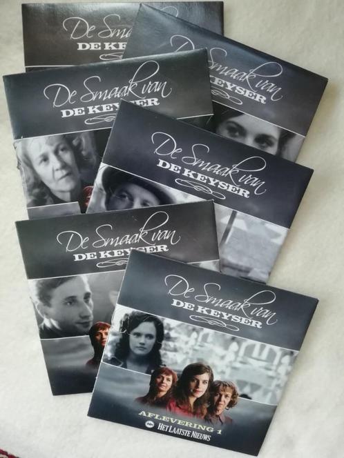 6 DVD's   'De smaak van De Keyzer', Cd's en Dvd's, Dvd's | Tv en Series, Ophalen