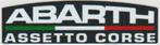 Fiat Abarth Assetto Corse sticker #3, Autos : Divers, Autocollants de voiture, Envoi