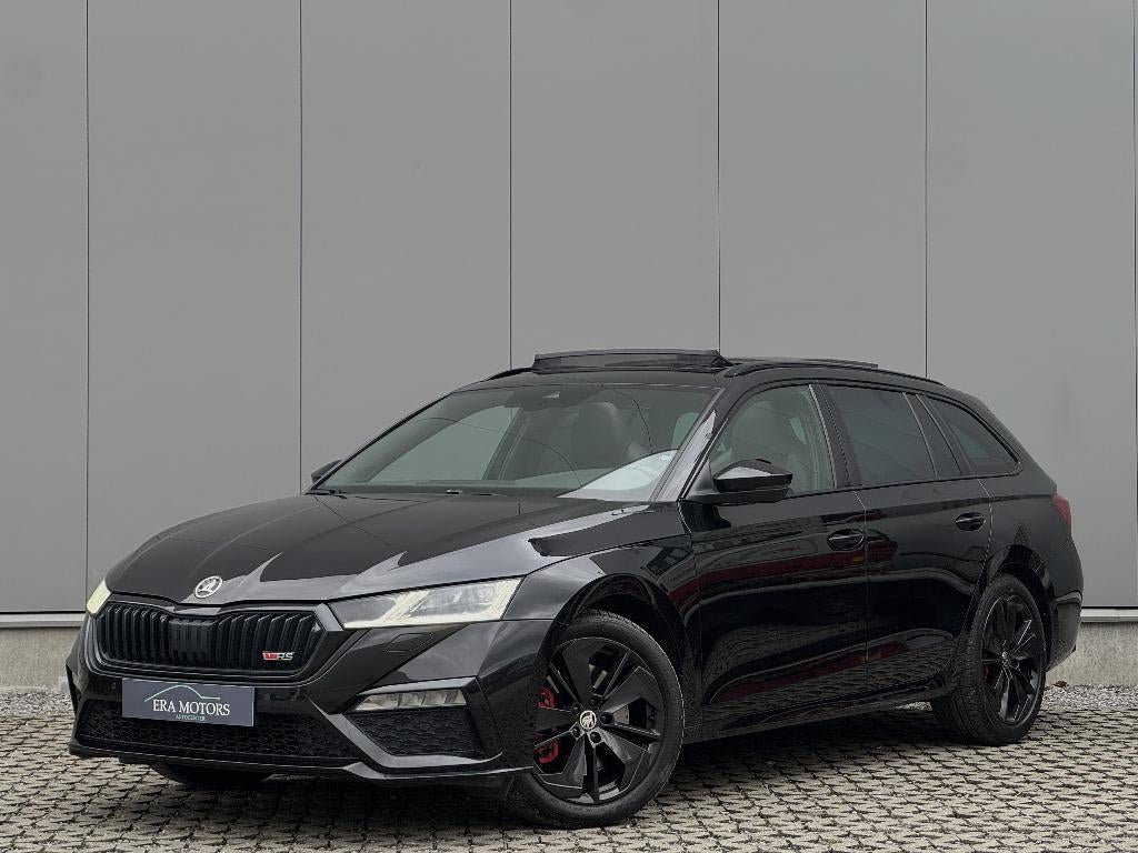 Skoda Octavia SW RS 2.0 TFSI DSG Pano ACC Keyless Garantie *, Auto's, Skoda, Bedrijf, Te koop, Octavia, Achteruitrijcamera, Adaptieve lichten
