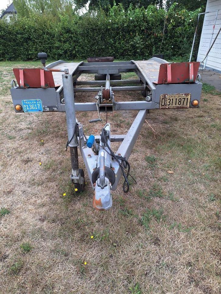 Auto aanhangwagen oldtimer, Auto diversen, Aanhangers en Bagagewagens, Gebruikt, Ophalen