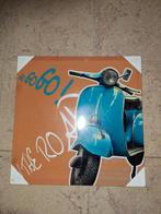 Vespa decoratie kader, Ophalen