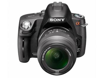 Sony A390 met extra lens