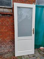 Deur Binnen Wit Melkglas     µ9z, Doe-het-zelf en Bouw, Ophalen