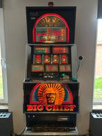Slotautomaat big chief, Verzamelen, Automaten | Gokkasten en Fruitautomaten, Euro, Ophalen, Gebruikt, Met sleutels