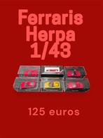 Lot Herpa 1/43 6 Ferrari in doos als nieuw, Ophalen of Verzenden, Zo goed als nieuw