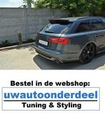 Maxton Design Audi A6 C7 S Line Avant Rear Side Splitters, Nieuw, Ophalen of Verzenden, Audi