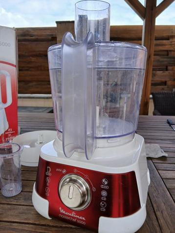 Moulînex masterchef 5000 robot ménager, Enlèvement ou Envoi, Utilisé, 4 à 7 personnes